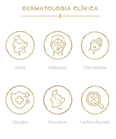 Dermatologia Clínica - Acne, Melasma, Dermatites, Alergias, Manchas, Lesões de pele